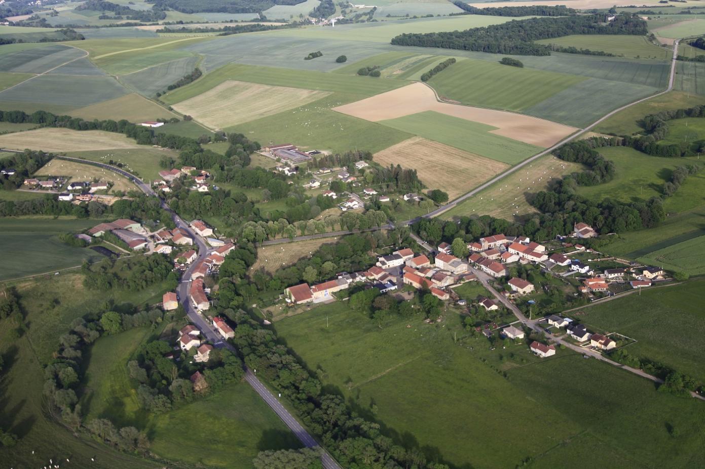 Fouligny vue aerienne